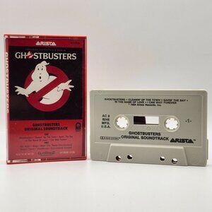 Ghostbusters Original Soundtrack Cassette 1984 Arista Records AC8-8246